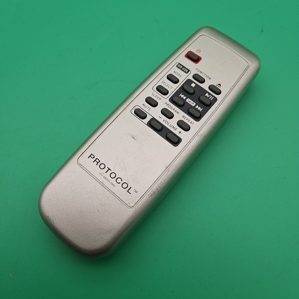 Protocol 010-3282GG-39A0 CD Player‎ Stereo Remote Control Silver OEM Genuine